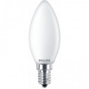 Bombilla PHILIPS Vela Led E14 40W Pack 2