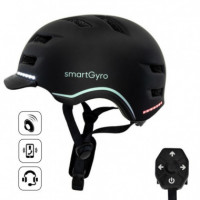 Casco SMARTGYRO Helmet Pro Tamaño L Negro (SG27-252) - Guanxe Atlantic Marketplace