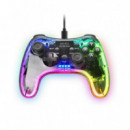 Gamepad MARS GAMING Usb-a/usb-c Rgb Neón Translúcido Multiplataforma (mgpc)