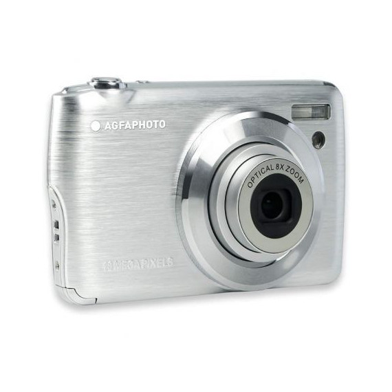 Cámara AGFA Realishot 2.7" 8X 18MP Fhd Plata (DC8200SL)