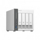 Nas QNAP A55 4GB Sata 4 Bahías Blanco (TS-433-4G)