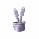 Cable FRESH N REBEL Usb-c/m a Usb-c/m Lila (2CCC200DL)