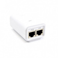 Inyector Poe Ubiquiti 24VDC 1A Gbit Blanco (POE-24-24W-G-WH)  UBIQUITI NETWORKS