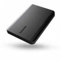 Disco Externo TOSHIBA Canvio Basics 2.5" 2TB USB 3.0 Negro (HDTB520EK3AA)