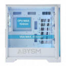 Caja Abysm Danubio Mura BX300 ATX Itx Blanca (AB81211W)  ABYSM GAMING