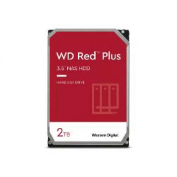 Disco Wd Red Plus V2 3.5" 2TB SATA3 64MB (WD20EFPX)  WESTERN DIGITAL