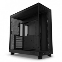 Caja NZXT H6 Flow Rgb ATX Matx Negra (CC-H61FB-R1)