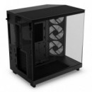 Caja NZXT H6 Flow Rgb ATX Matx Negra (CC-H61FB-R1)