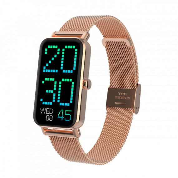 Smartwatch SWISS GO Lyss 40MM Táctil BLUETOOTH 5.3 Oro Rosa