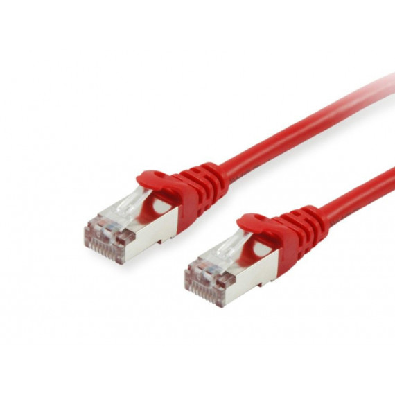 Latiguillo EQUIP CAT.6E S/ftp 10M Rojo (EQ606508)