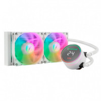 Refrigeración Líquida UNYKA Aquastorm Rgb 240MM Blanca (UK352102) - Guanxe Atlantic Marketplace