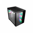 Caja Abysm Danube Sava 285 BX203 ATX Negra (AB128512)  ABYSM GAMING