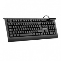 Teclado UNYKA KB918 Smartcard Dnie USB Negro (UK529181) - Guanxe Atlantic Marketplace