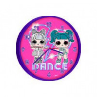 Reloj de Pared Lol Surprise (KIDL21021)  KIDS LICENSING