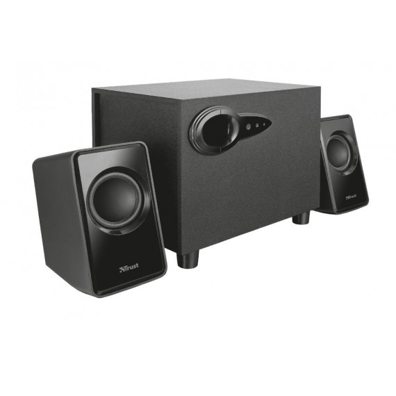 Altavoces TRUST 2.1 9W Subwoofer 3.5MM Negros (20442)