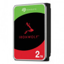 Disco SEAGATE Ironwolf 3.5" 2TB SATA3 (ST2000VN003)
