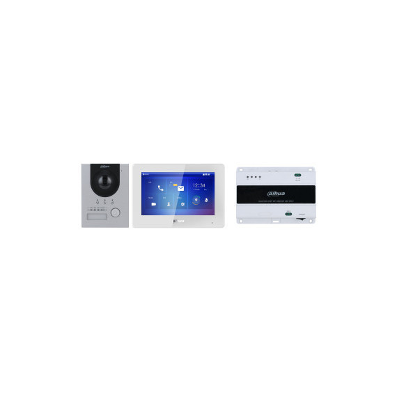 Kit DAHUA Videoportero, Monitor y Switch DH-KTD01LS