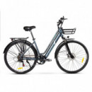 Bicicleta Eléctrica SMARTGYRO Sunset Titanio (SG27-372)