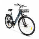 Bicicleta Eléctrica SMARTGYRO Sunset Titanio (SG27-372)