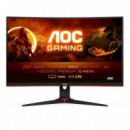 Monitor Gaming AOC 24" Va Fhd Curvo Negro (C24G2AE/BK)