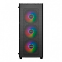 Caja UNYKA Mir 100 Argb Usb-a ATX Negra (UK511303) - Guanxe Atlantic Marketplace