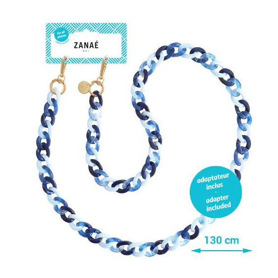Cadena Zanaé Lady Chatterley 130CM Azul (19420)  ZANAE