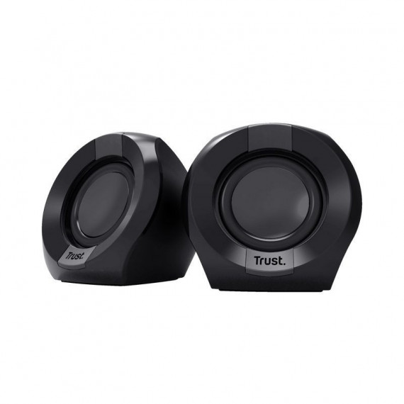 Altavoces TRUST Polo 2.0 4W USB Negros (25164)