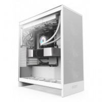 Caja NZXT H7 Flow ATX Matx Eatx Blanca (CM-H72FW-01)