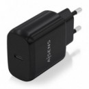 Cargador de Pared AISENS 1XUSB-C 25W Negro (A110-0757)