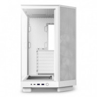 Caja NZXT H6 Flow Rgb ATX Matx Blanca (CC-H61FW-R1)