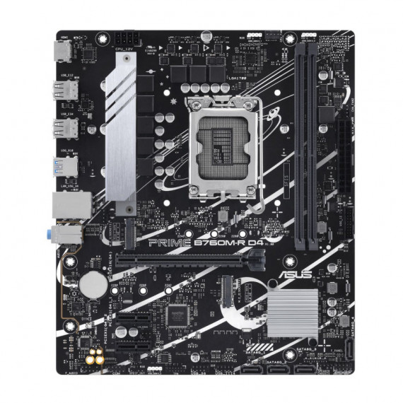 ASUS Prime B760M-R D4 (1700) 2DDR4 HDMI RJ45 Matx