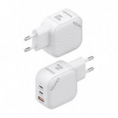 Cargador de Pared AISENS Usb-a 2USB-C 65W (ASCH-65W3P026-W)