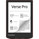 Ebook POCKETBOOK Verse Pro 6" 16GB Rojo (PB634-3-WW)