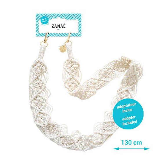 Cadena Zanaé Ibicenca Macramé de Mercado Hippie 130CM (19724)  ZANAE