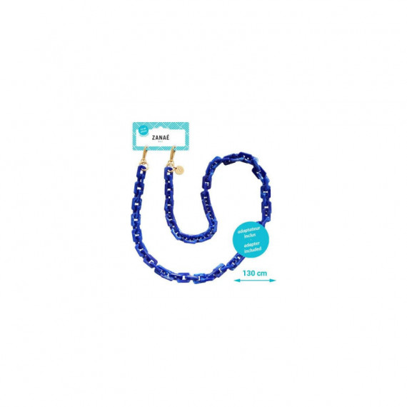 Cadena Zanaé Cosy Blueberry Latte 130CM Azul (18322)  ZANAE