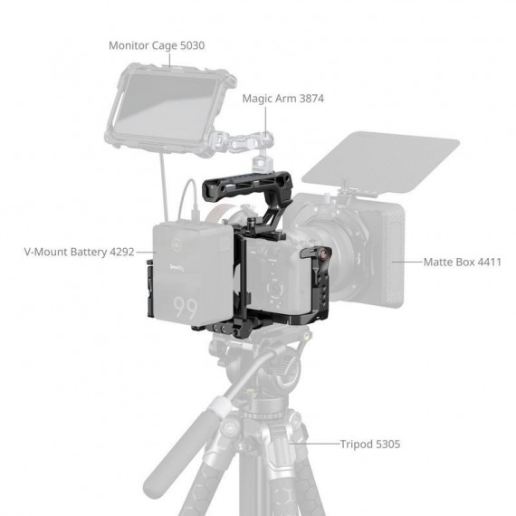SMALLRIG 5823 Cage Kit para Sony FX3 / FX30