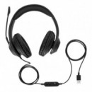 Auriculares con Micrófono TARGUS Supra-aurales Usb-a Negro (AEH102GL)