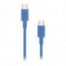 Cable NUBBEH Elisium Usb-c/usb-c 1M Azul (NBTCABLCCBL1)