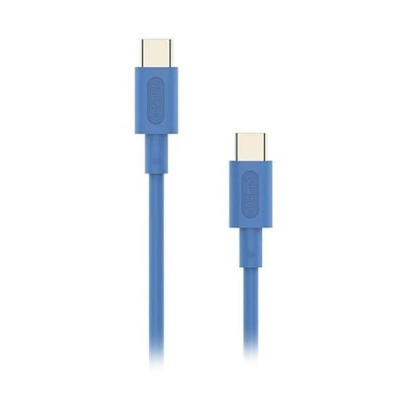 Cable NUBBEH Elisium Usb-c/usb-c 1M Azul (NBTCABLCCBL1)