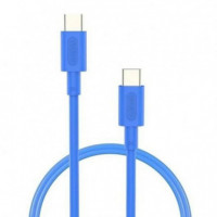 Cable NUBBEH Elisium Usb-c/usb-c 1M Azul (NBTCABLCCBL1)