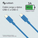 Cable NUBBEH Elisium Usb-c/usb-c 1M Azul (NBTCABLCCBL1)