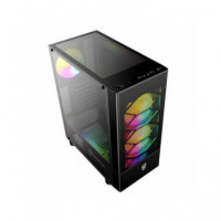 NFORTEC Caelum - Caja ATX Matx Itx Negra (nf-cs-caelum-black)