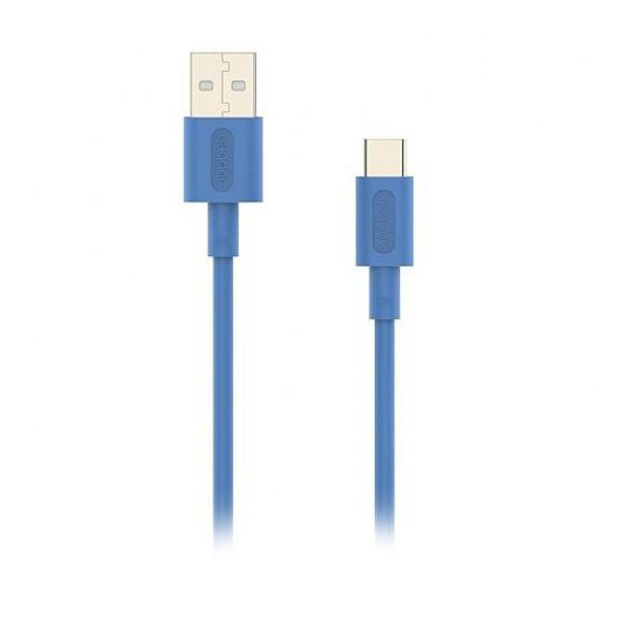 Cable NUBBEH Elisium Usb-a a Usb-c 1M Azul (NBTCABLACBL1)