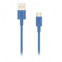 Cable NUBBEH Elisium Usb-a a Usb-c 1M Azul (NBTCABLACBL1)