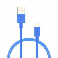 Cable NUBBEH Elisium Usb-a a Usb-c 1M Azul (NBTCABLACBL1)