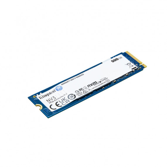 Ssd KINGSTON 500GB M.2 Nvme Pcie 4.0 Nand (SNV3S/500G)