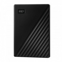 Disco Externo Wd My Passport 2.5" 4TB USB 3.0 Negro (WDBPKJ0040BBK-WESN)  WESTERN DIGITAL
