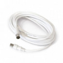 Cable ENGEL Axil Antena M/h 5M Blanco (MP0587C)