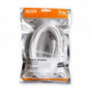 Cable ENGEL Axil Antena M/h 5M Blanco (MP0587C)