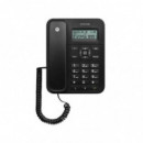 Teléfono Fijo MOTOROLA CT202 Negro (107CT202BLACK)